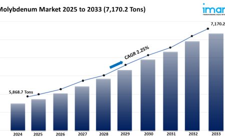 Molybdenum Market Report 2025 | Size, and Forecast by 2033