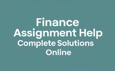 Finance Assignment Help Complete Solutions Online