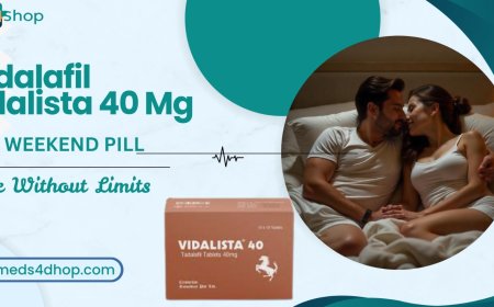 Vidalista 40: A Powerful Solution for Erectile Health Support - Meds4shop