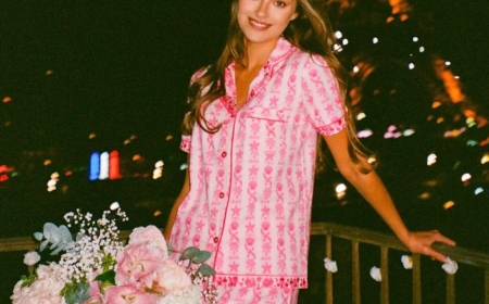 Everything You Need to Know About the Pink Palm Puff Swimsuit Drop