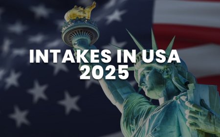 What are the Upcoming Intakes to Study in USA 2025?