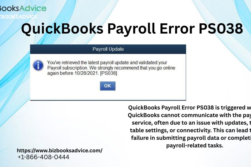How to Fix QuickBooks Error PS038: A Complete Guide - London Explorers ...