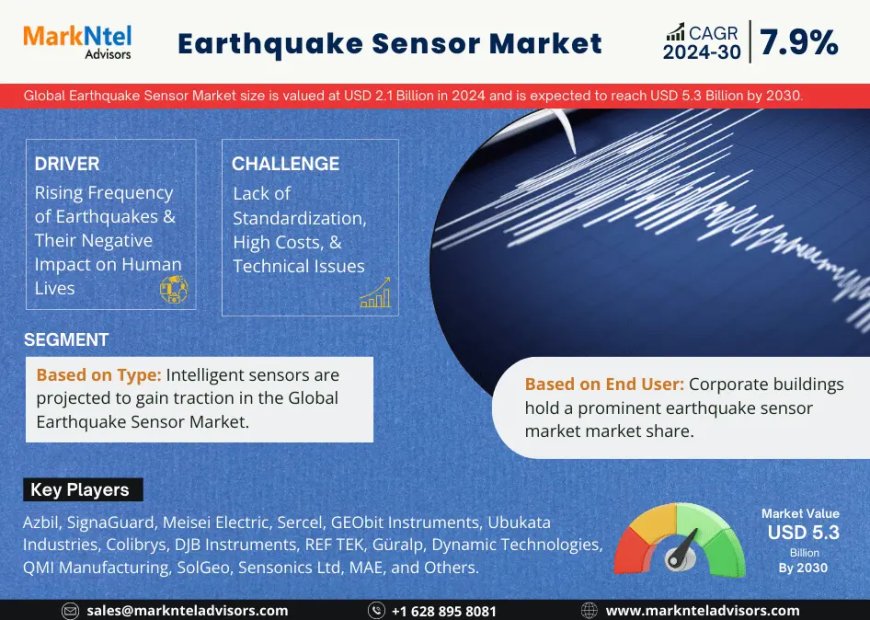 Earthquake Sensor Market Growth: Top Brands, Trends & Forecast