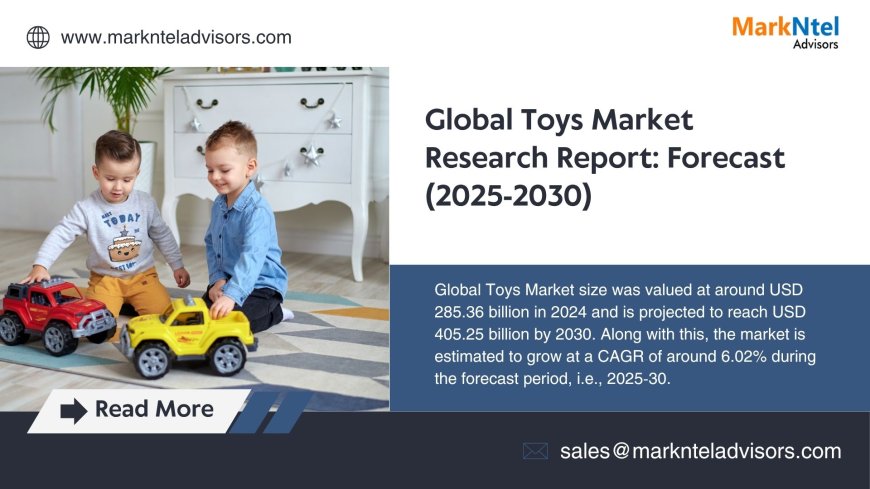 Toys Market Key Players, Trends and Projections 2030
